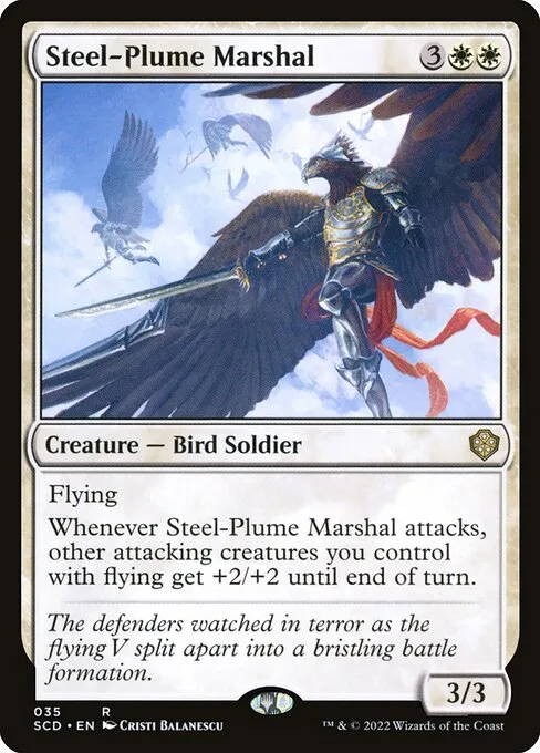 Steel-Plume Marshal · Starter Commander Decks 35/352