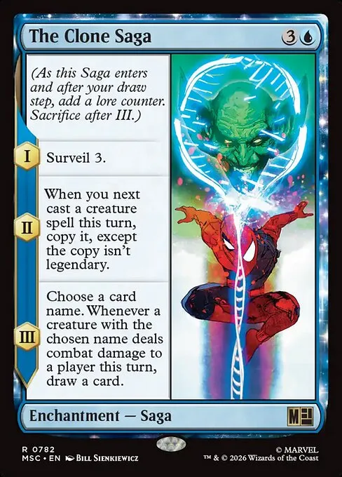 The Clone Saga · Marvel Super Heroes Commander 782/9