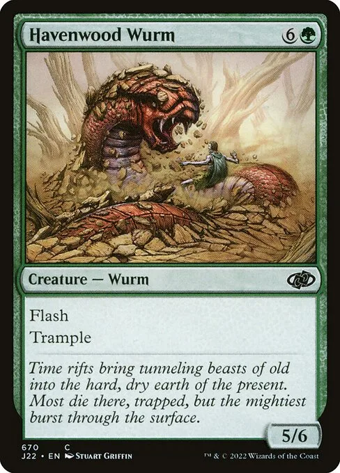 Havenwood Wurm · Jumpstart 2022 670/835