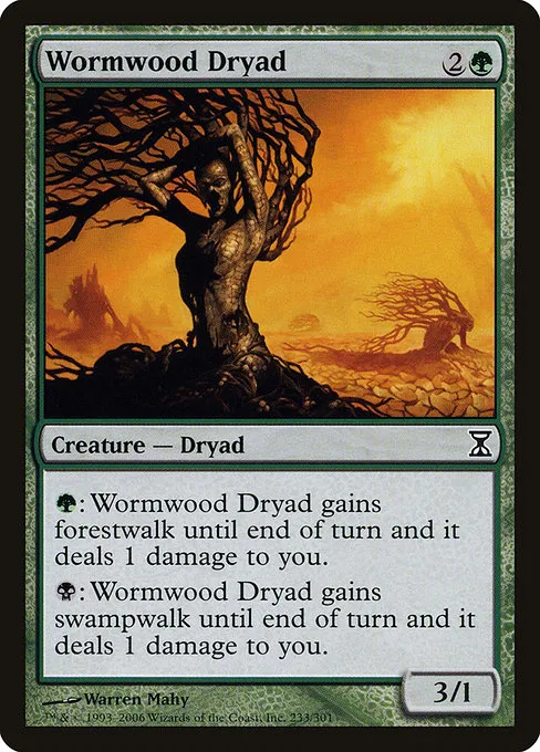 Wormwood Dryad · Time Spiral 233/301