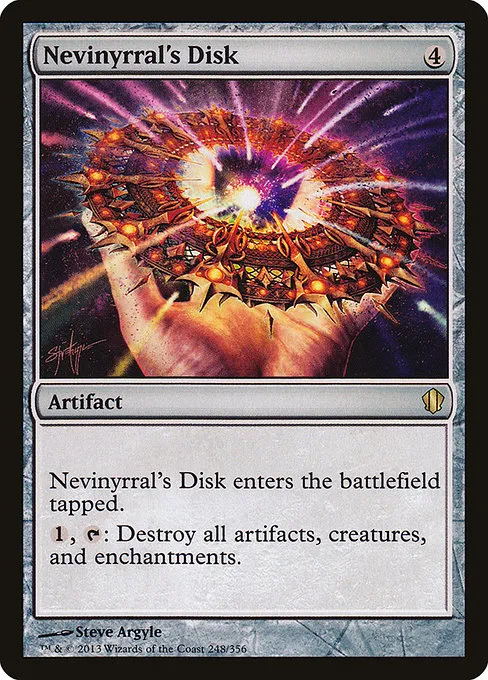 Nevinyrral's Disk · Commander 2013 248/356