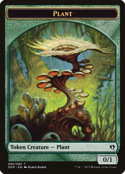 Plant · Duel Decks: Zendikar vs. Eldrazi 80/80