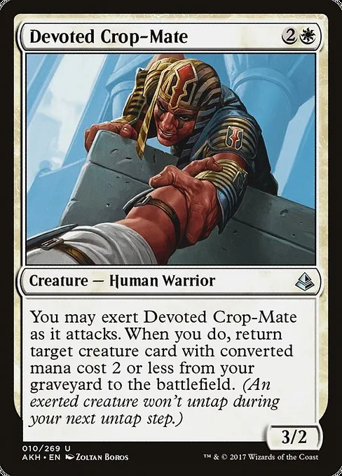 Devoted Crop-Mate · Amonkhet 10/287