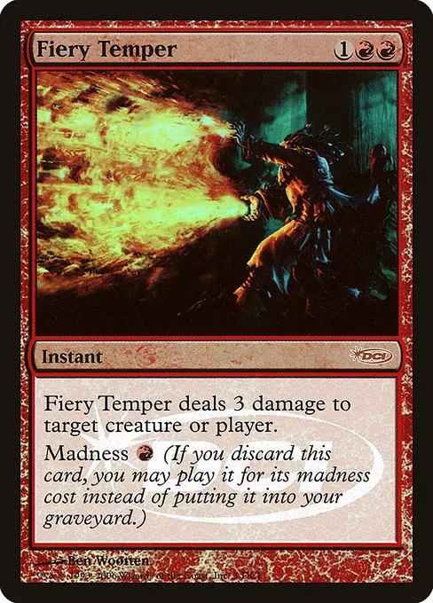 Fiery Temper · DCI Promos 3/80