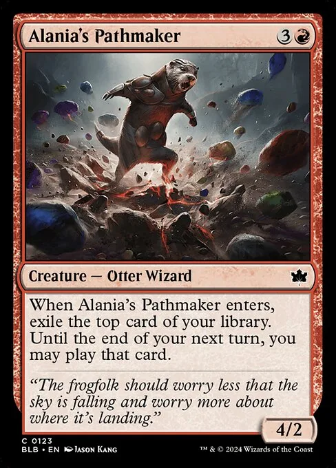 Alania's Pathmaker · Bloomburrow 123/398