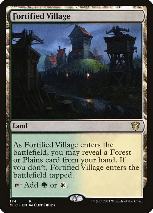 Fortified Village · Midnight Hunt Commander 174/187
