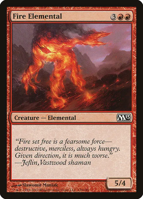 Fire Elemental · Magic 2013 130/249
