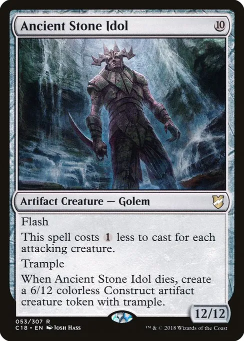 Ancient Stone Idol · Commander 2018 53/307