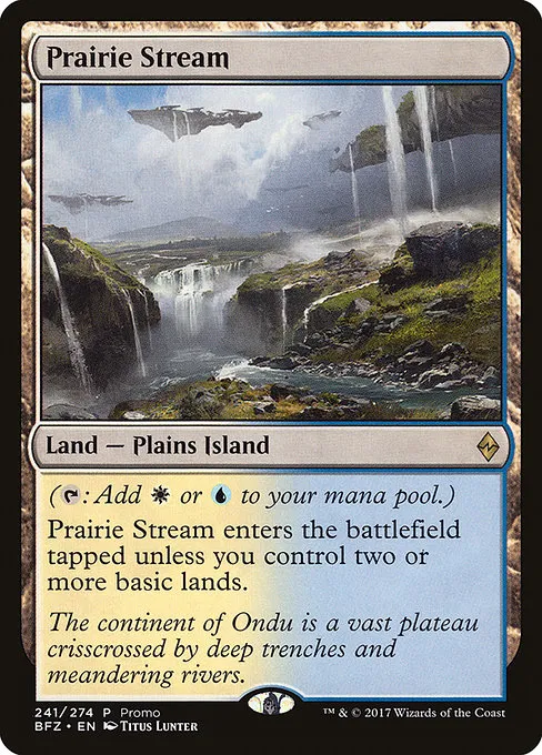 Prairie Stream · BFZ Standard Series 241/5