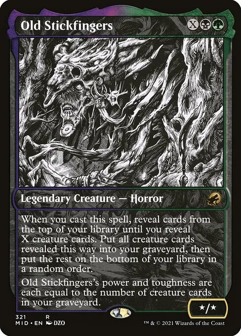 Old Stickfingers · Innistrad: Midnight Hunt 321/399