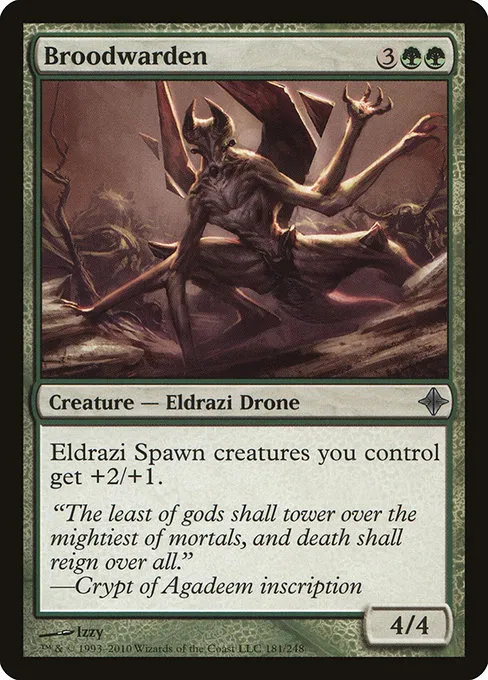 Broodwarden · Rise of the Eldrazi 181/248