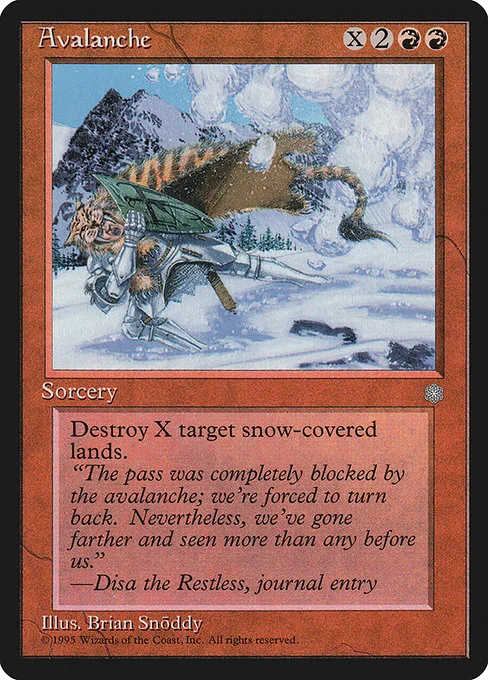 Avalanche · Ice Age 171/383