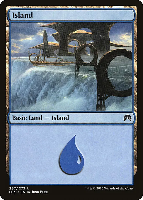Island · Magic Origins 257/288