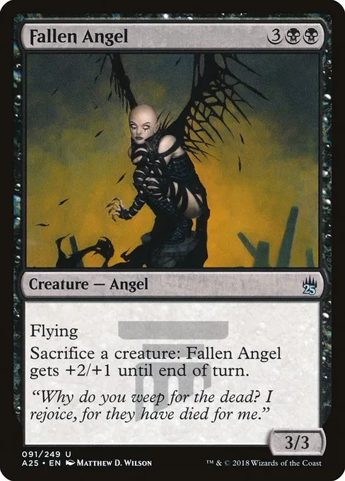 Fallen Angel · Masters 25 91/249