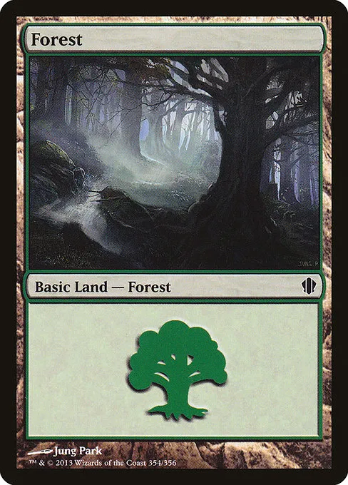Forest · Commander 2013 354/356