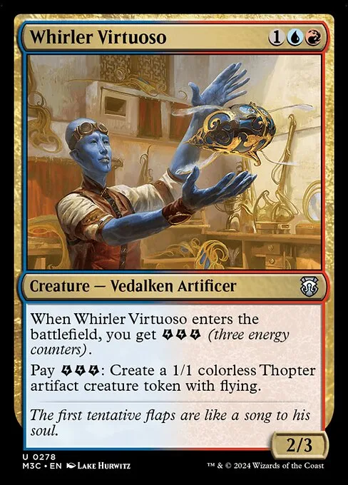 Whirler Virtuoso · Modern Horizons 3 Commander 278/398