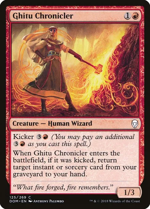 Ghitu Chronicler · Dominaria 125/280