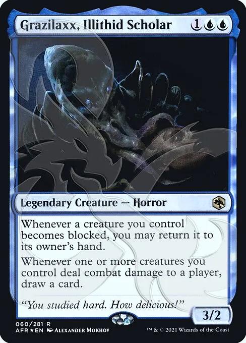 Grazilaxx, Illithid Scholar · Adventures in the Forgotten Realms Promos 60a/241
