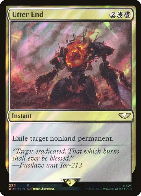 Utter End · Warhammer 40,000 Commander 226★/617