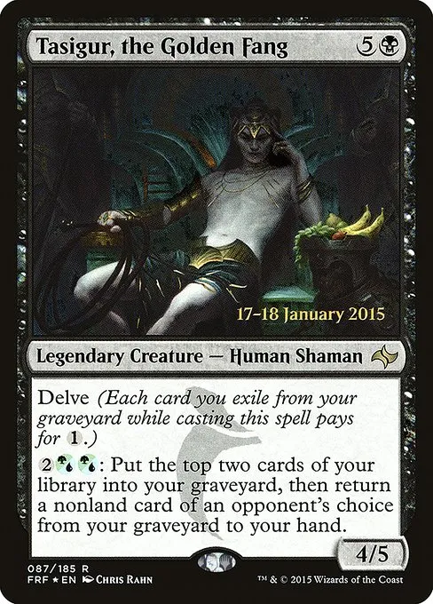 Tasigur, the Golden Fang · Fate Reforged Promos 87s/43