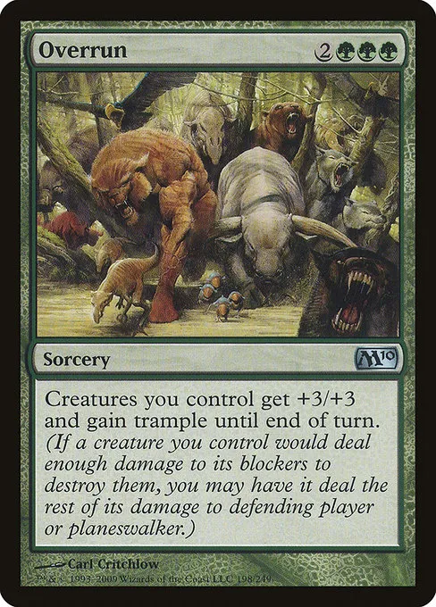 Overrun · Magic 2010 198/249