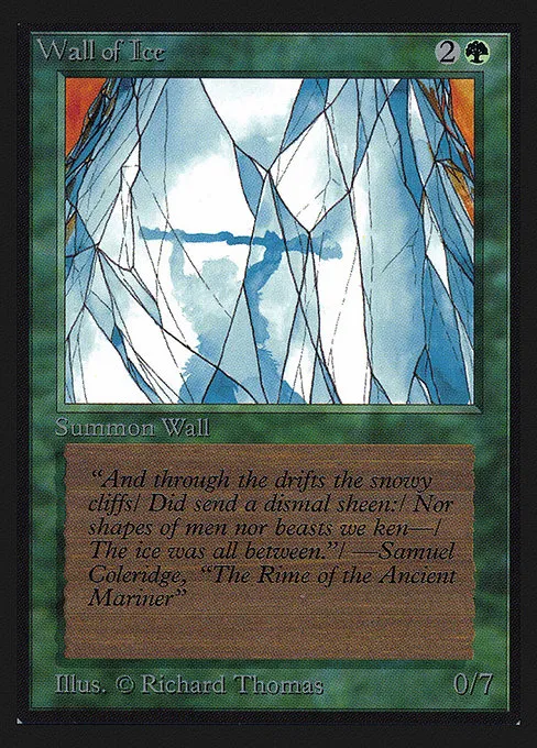 Wall of Ice · Collectors' Edition 225/302