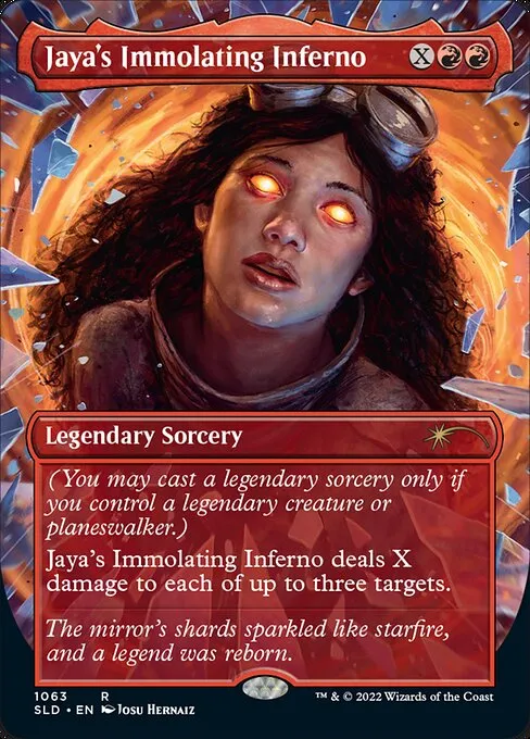Jaya's Immolating Inferno · Secret Lair Drop 1063/2547