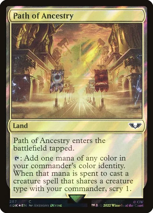 Path of Ancestry · Warhammer 40,000 Commander 287★/617