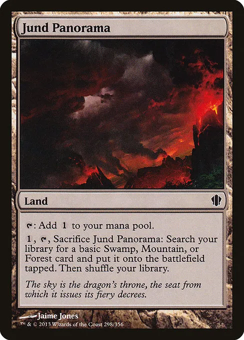 Jund Panorama · Commander 2013 298/356