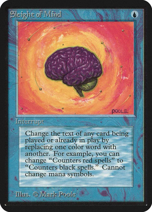 Sleight of Mind · Limited Edition Alpha 78/295