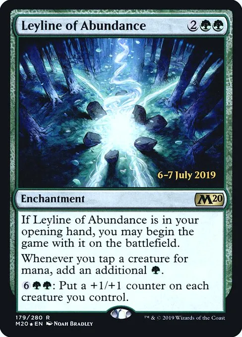 Leyline of Abundance · Core Set 2020 Promos 179s/144