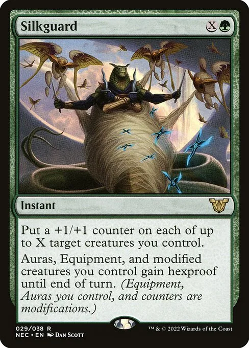 Silkguard · Neon Dynasty Commander 29/179