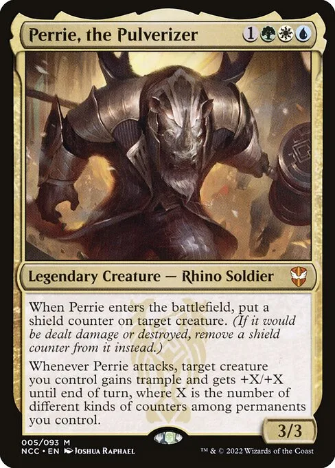 Perrie, the Pulverizer · New Capenna Commander 5/447