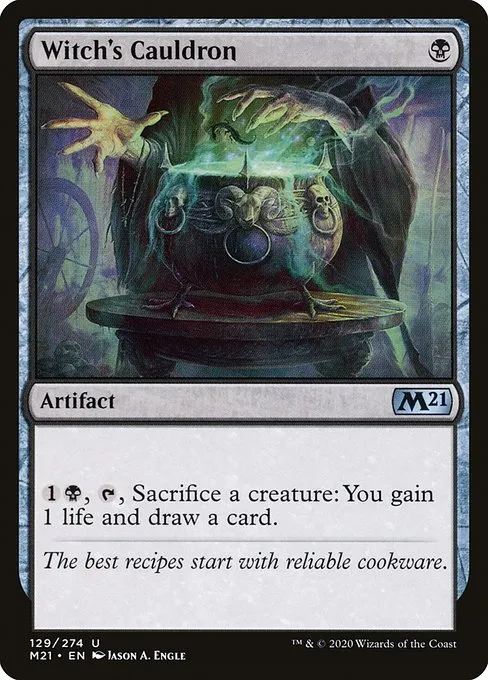 Witch's Cauldron · Core Set 2021 129/397