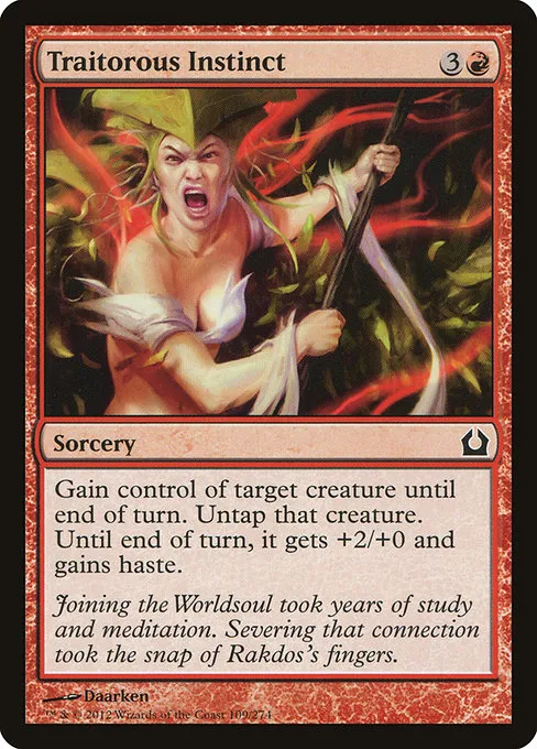 Traitorous Instinct · Return to Ravnica 109/274