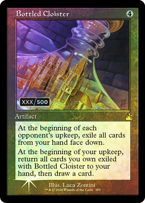 Bottled Cloister · Ravnica Remastered 389z/531