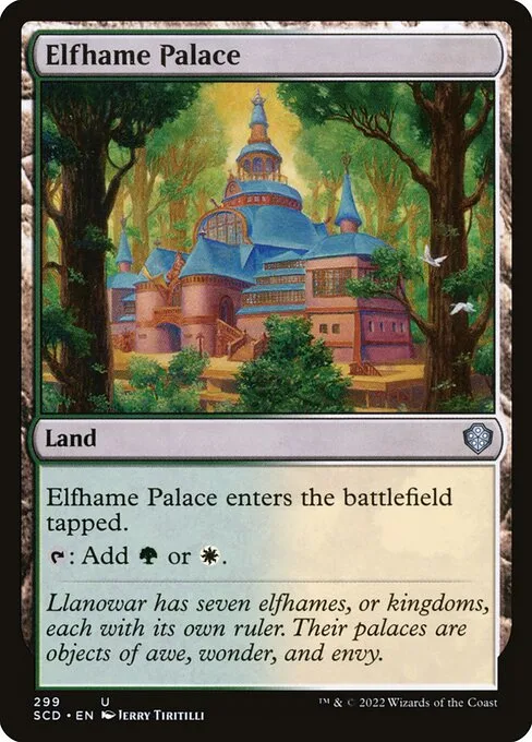 Elfhame Palace · Starter Commander Decks 299/352