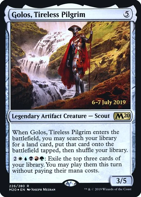 Golos, Tireless Pilgrim · Core Set 2020 Promos 226s/144
