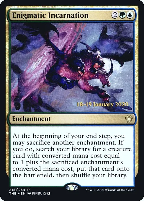 Enigmatic Incarnation · Theros Beyond Death Promos 215s/137