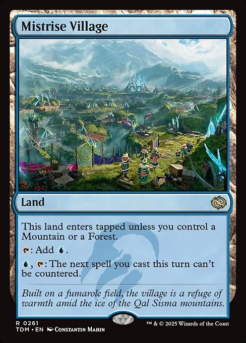 Mistrise Village · Tarkir: Dragonstorm 261/427