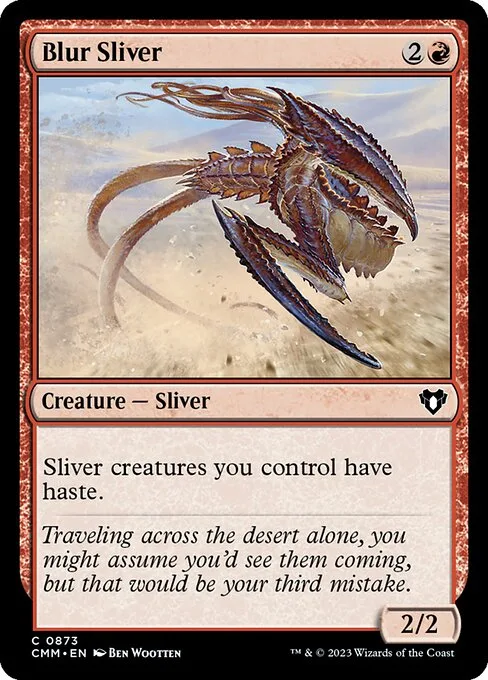Blur Sliver · Commander Masters 873/1067