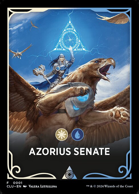 Azorius Senate · Ravnica: Clue Edition Front Cards 1/10