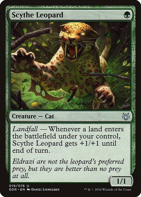 Scythe Leopard · Duel Decks: Nissa vs. Ob Nixilis 19/76