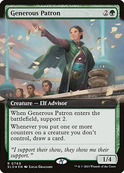 Generous Patron · Secret Lair Drop 768/2547