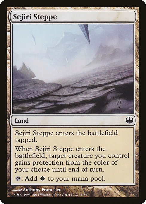 Sejiri Steppe · Duel Decks: Knights vs. Dragons 36/81
