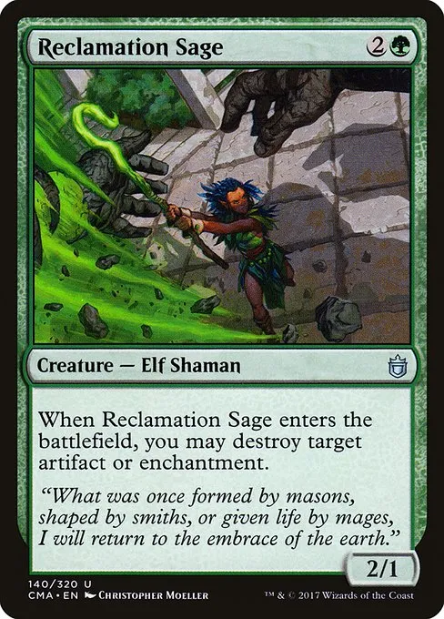 Reclamation Sage · Commander Anthology 140/320