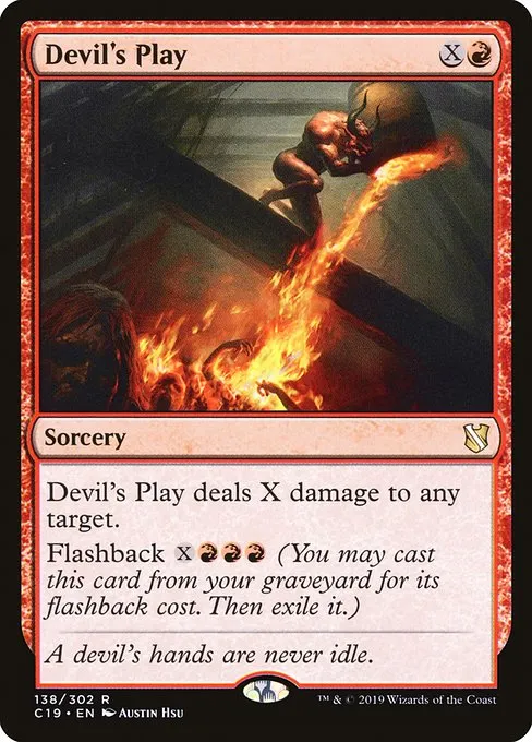 Devil's Play · Commander 2019 138/302