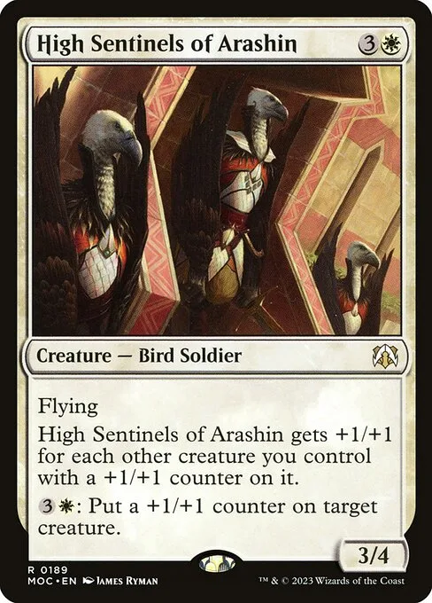 High Sentinels of Arashin · March of the Machine Commander 189/450