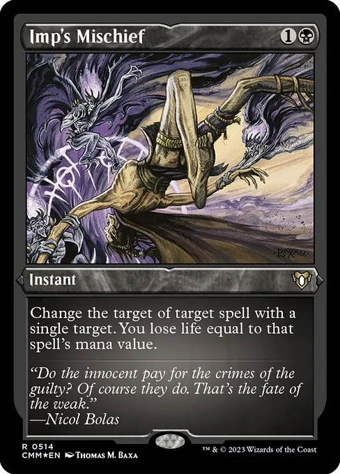 Imp's Mischief · Commander Masters 514/1067