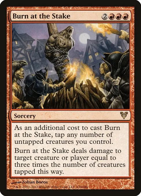 Burn at the Stake · Avacyn Restored 130/244